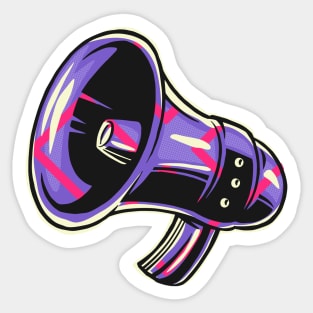 Raise your voice Sticker